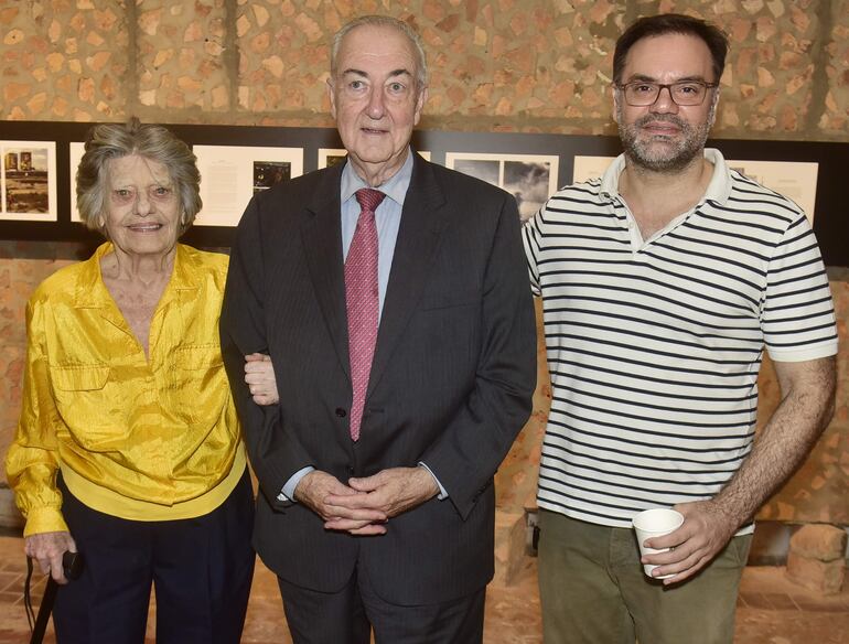 Annick Sanjurjo, Alberto Casciero y Martín Nasta.