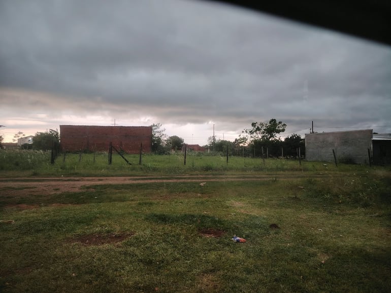 Imágenes del temporal en Encarnación.