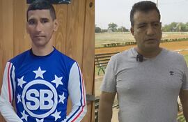Alcides Coronel y Alvino Cáceres, ganadores de las estadísticas 2025 de Jockey y Cuidador, respectivamente.