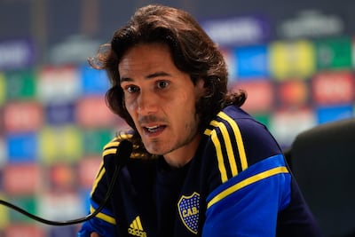 Edinson Cavani, desvinculado de Boca Juniors.