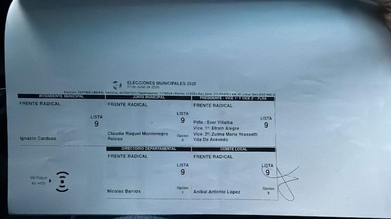 Además de fallas en las máquinas de votación, apoderado del PLRA denuncia exclusión en la revisión