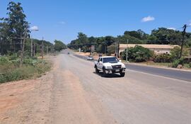 Obras se volvieron a frenar tras la visita del Presidente de la Republica, Santiago Peña.