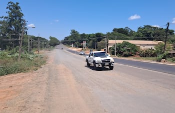 Obras se volvieron a frenar tras la visita del Presidente de la Republica, Santiago Peña.