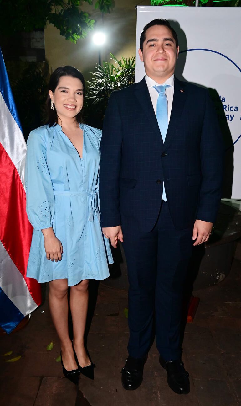 Sofía Saborio y Gabriel Tapia Barboza. 