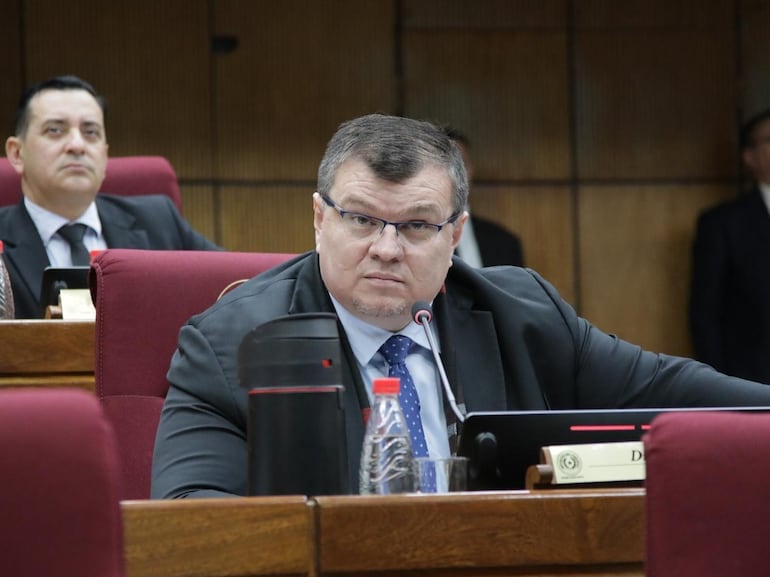 Dionisio Amarilla, senador liberocartista. Foto: Prensa Senado.