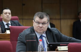Dionisio Amarilla, senador liberocartista. Foto: Prensa Senado.