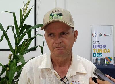 Presidente de la filial Itapúa de la Coordinadora Agrícola del Paraguay (CAP), Marcio de Sousa.