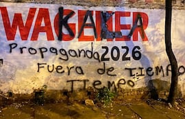 Activista convierte propaganda política en sátira callejera en Asunción