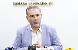 Ever Villalba, (Foto: Gentileza del Senado)