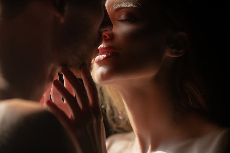 Concepto de pasión en la pareja.