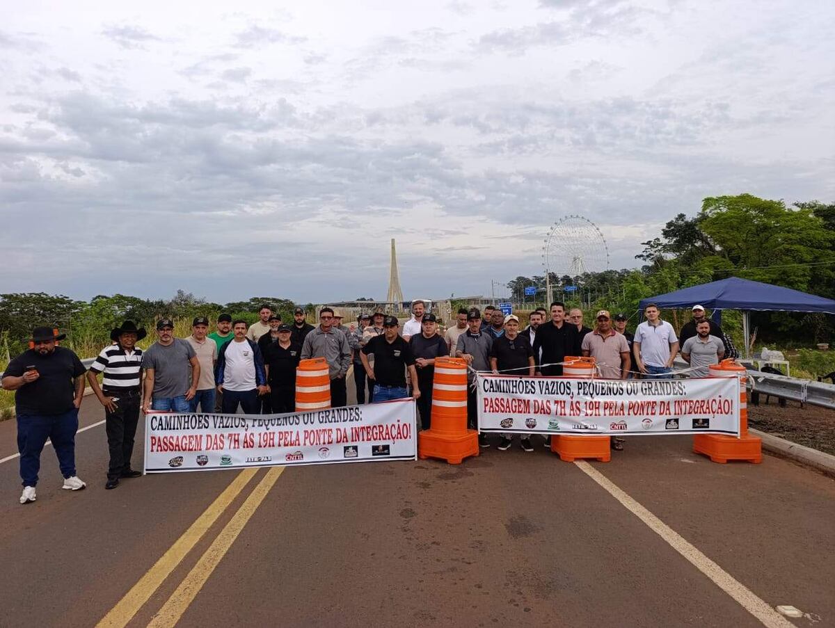 Puente de la Integración: sin acuerdo con autoridades, protesta se extendería hasta el 12 de agosto
