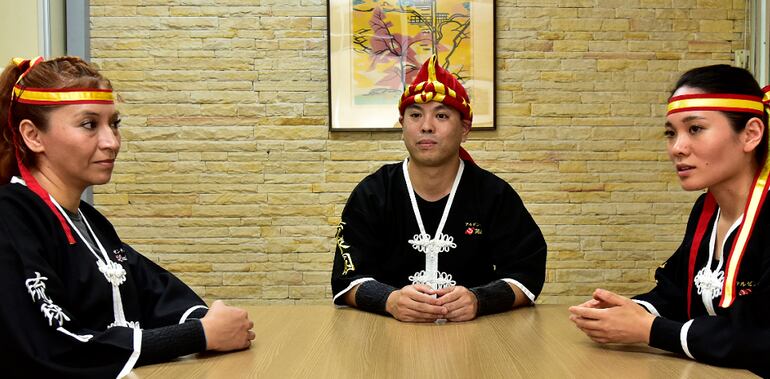 Los artistas en conversación con ABC.