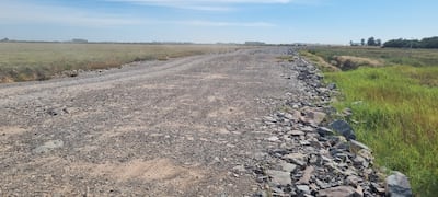 Obra en Paso correspondiente al tramo dos de la Ruta del Progreso.