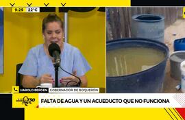 Falta de agua y un acueducto que no funciona