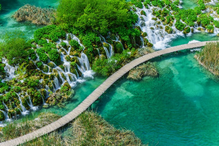 Plitvice Lakes, Croacia.