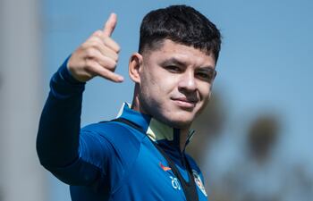 Richard Sánchez, volante paraguayo del América