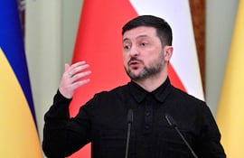 Volodímir Zelenski, presidente de Ucrania.