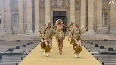 Aya Nakamura. Foto: Juegos Olímpicos en X.