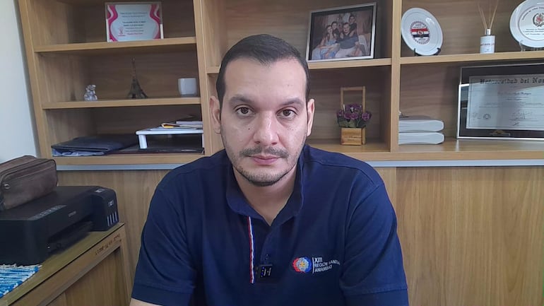 Doctor Pablo Ayala, director de la XIII Región Sanitaria.