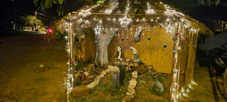 Navidad en tu cuadra, con el pesebre como símbolo de unidad.