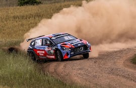 Fau Zaldívar y Marcelo der Ohannesian (Hyundai i20 N Rally2) consiguieron un importantísimo triunfo en Brasil, de cara al título del certamen sudamericano 2024.