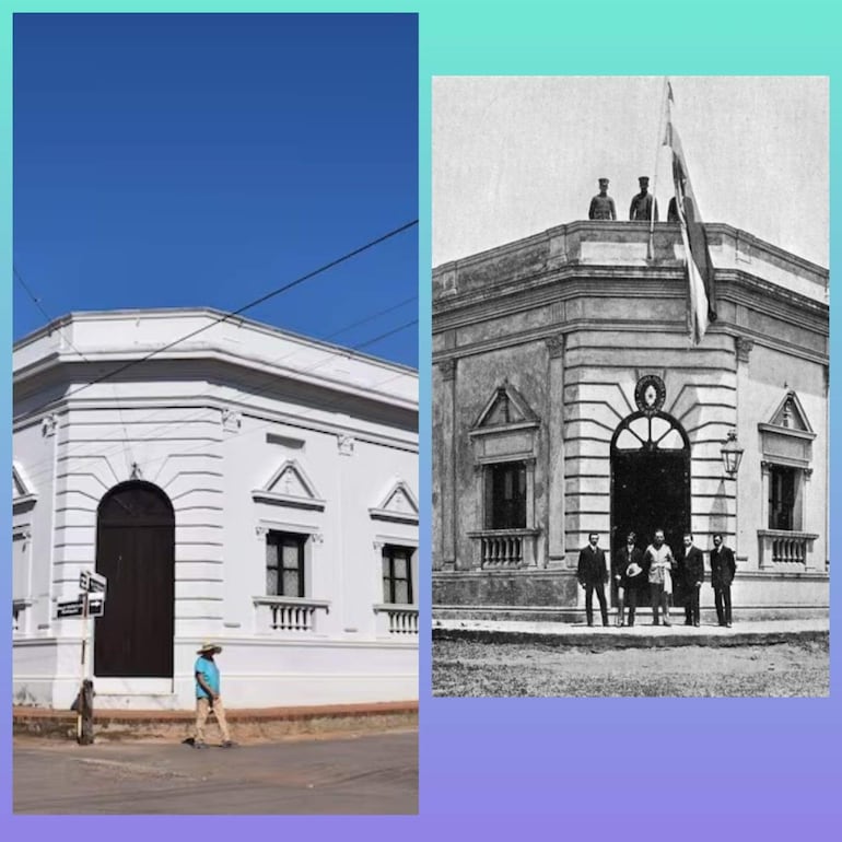 La antigua vivienda de quien fuera el primer jefe político de Carapeguá, Manuel Mosquiera.
