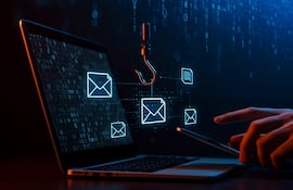 Concepto de Phishing.