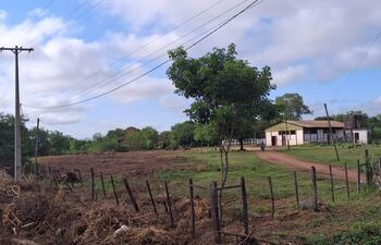 Presidio donde está ubicado el matadero municipal de Paraguarí, que fue vendida por una cuestionada suma a una supuesta sobrina del senador Ramón Retamozo.