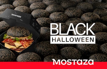 La Black Halloween estará disponible por tiempo limitado en los locales de Mostaza, también se podrá adquirir a través de la App de Mostaza y mediante las plataformas de delivery.