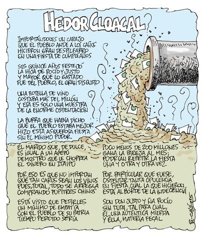 HEDOR CLOACAL