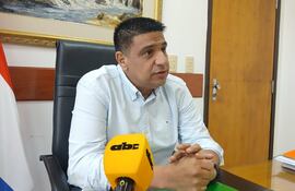 El diputado colorado cartista Hugo Meza.