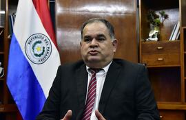 Rodrigo Ferreira Cárdenas, nuevo presidente de Copaco-Vox, quien asumió este lunes.