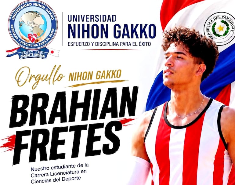 Brahian Fretes consiguió plata en los 110 con vallas del Iberoamericano U20 “Lima 2026″