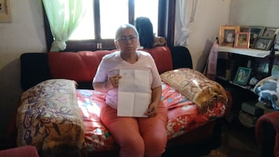 Nilsa Torres, paciente oncológica del Hospital Nacional, implora a las autoridades sanitarias del país por la compra del medicamento Sacituzumab para iniciar su tratamiento oncológico y continuar con vida.