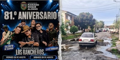 Mariano Roque Alonso se alista para su aniversario con fuertes críticas por el estado de sus calles.