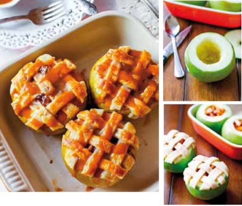 Manzanas frolas asadas