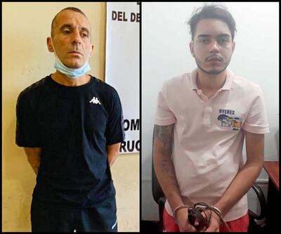 José Enrique González Silveiro, alias Cote, y Luis Carlos Paradeda Fossatti, alias Lima, condenados por el crimen de Richard René Aranda Fernández, alias Bart Simpson.