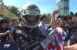 Joshua Duerksen logra un histórico tercer puesto en el sprint de Fórmula 2 en Monza.