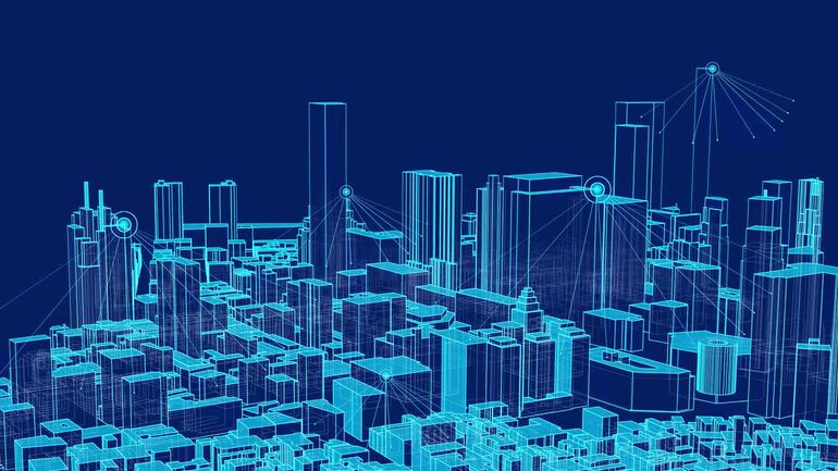 Las redes 6G Sensing o perceptivas, serán capaces de detectar y mapear en tiempo real (al instante) el entorno físico urbano. Foto: Nokia.