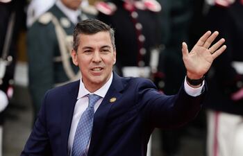 El presidente de Paraguay, Santiago Peña.