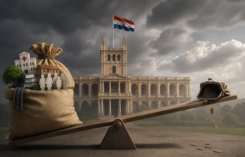 En términos anualizados (los últimos 12 meses), el déficit fiscal alcanzó G. 9,7 billones, equivalente al 2,4% del PIB, detalló la cartera económica (unos US$ 1.600 millones).