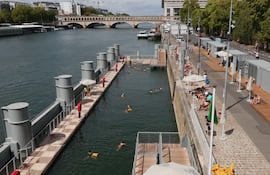 El río Sena a su paso por la zona de Bercy, en París. (imagen ilustrativa)