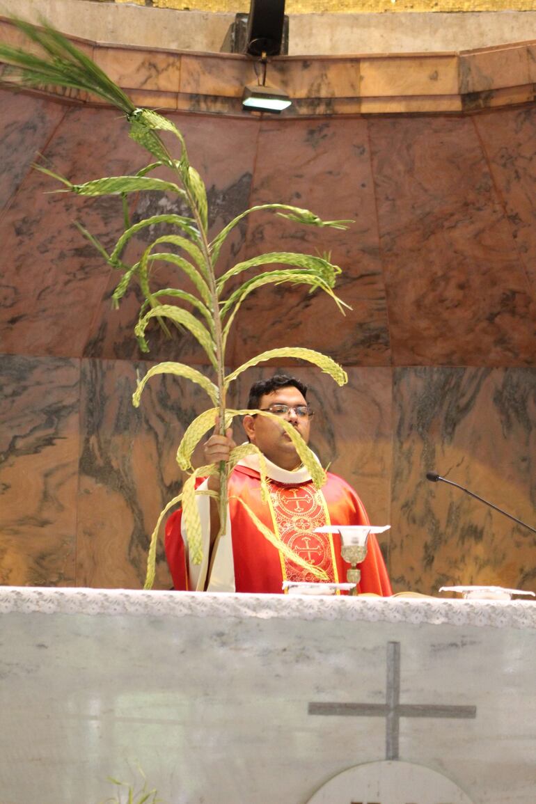 Padre Héctor Fariña Garcilazo, cura rector del Santuario de María Auxiliadora.