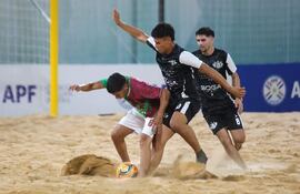 Arrancó la Superliga de fútbol playa en el Comité Olímpico.