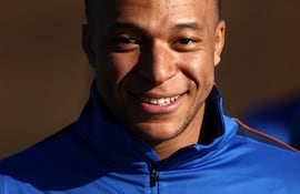 Kylian Mbappé, delantero de Real Madrid y capitán de la selección inglesa.