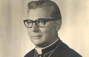 El primer obispo de Misiones, monseñor Ramón Pastor Bogarín Argaña.