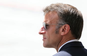 Emmanuel Macron, presidente de Francia.