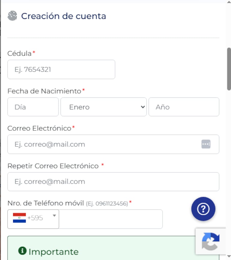 Paso a paso para crear una identidad electrónica.
