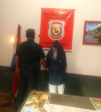 Detienen a un hombre por el supuesto abuso sexual de su sobrina en Caapucú.