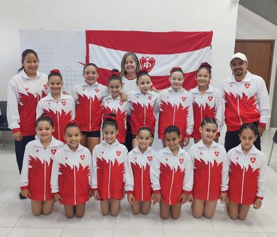 El Club Deportivo Internacional representará al Paraguay con un equipo de 13 gimnastas.
